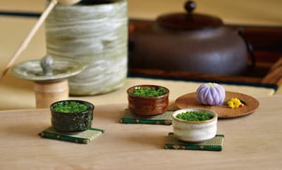 New "Matcha Bowl Moss Bonsai" Growing Kit Combines Tea Bowl Appreciation With Bonsai, Launching September 14