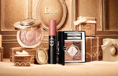 La colección navideña 2026 de Dior "Cinnamon Glaze" presenta maquillaje inspirado en el pan de jengibre en cantidades limitadas a partir del 30 de octubre