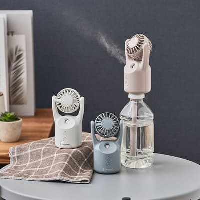 Life on Products 推出可搭配寶特瓶使用的噴霧手持風扇