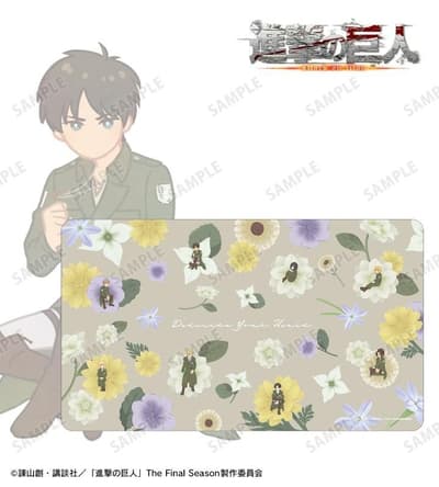 《進擊的巨人》調查兵團植物風第四彈系列於 AMNIBUS 上架