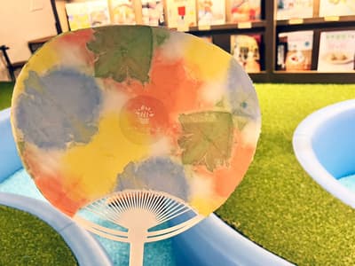 制作手工团扇，清凉一夏——6月每周日在Ofurocafe Hareniwanoyu举办免费工坊