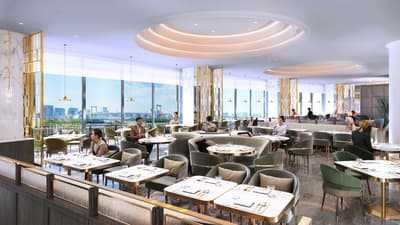 東京台場希爾頓酒店「SEASCAPE TERRACE DINING」將於7月13日重新開幕，推出主打健康概念的自助餐