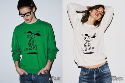 루시앙 페라-피네(lucien pellat-finet), 피너츠(Peanuts) 콜라보레이션 캐시미어 니트 및 스웨트셔츠 컬렉션 출시