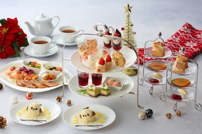 名古屋王子大飯店 Sky Tower 推出「聖誕下午茶 - 來自雪之妖精銀喉長尾山的禮物」