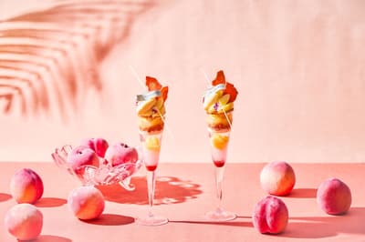 Strings Hotel Nagoya's Gramercy Suite Reopens with Summer Limited Juicy Peach Parfait