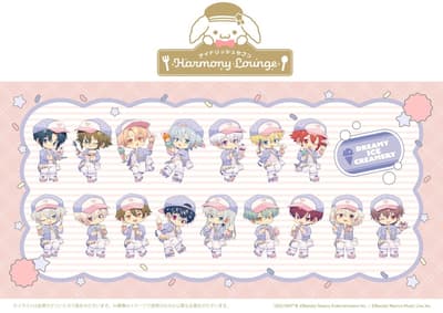 IDOLiSH7 Harmony Lounge Fase 9 "DREAMY ICE CREAMERY" Dibuka 2 November dengan Merchandise Orisinal dan Kolaborasi Gratte
