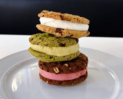 PARIYA DELICATESSEN 將於 3 月 27 日起在惠比壽店獨家發售三種口味的全新餅乾三明治義式冰淇淋