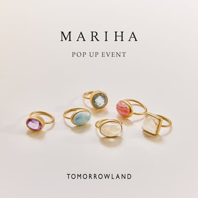 Evento pop-up de MARIHA en Tomorrowland Marunouchi y Osaka Takashimaya
