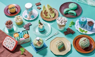 Ecute 大宮「チョコミントフェア」が過去最大規模で開催、全42品が登場
