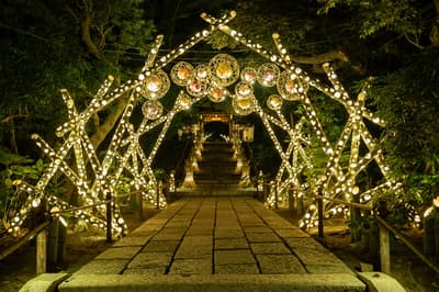HANA・BIYORI's Japanese-Style Illumination "Hana-Akari" Gets an Upgrade From October 29
