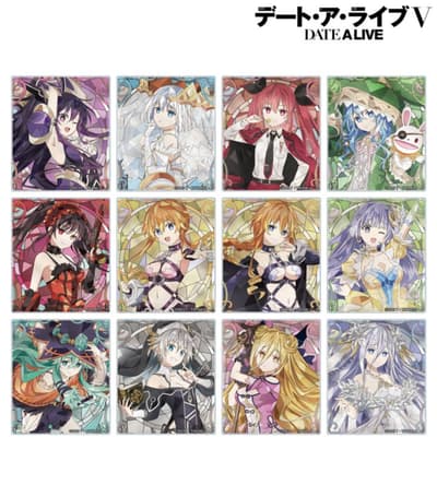 Date A Live V Trading Aure Glass Acrylic Cards and More Now Available for Pre-Order on AMNIBUS