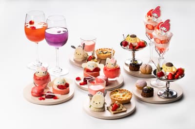 Sanrio-Inspired KAWAII Afternoon Tea Debuts at THE SUN & THE MOON (Restaurant) in Roppongi Hills