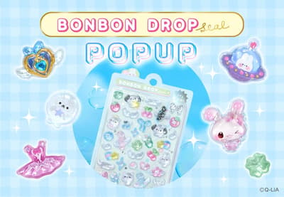 BONBON DROP贴纸快闪店全国10地巡回开启——汇集约200种商品
