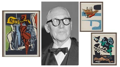 Ginza Tsutaya Books to Hold "Painter Le Corbusier" Exhibition From July 25, Featuring Drawings and Lithographs
