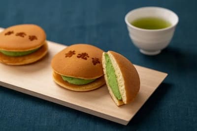 善光寺新茶馆限定抹茶和菓子现已上市