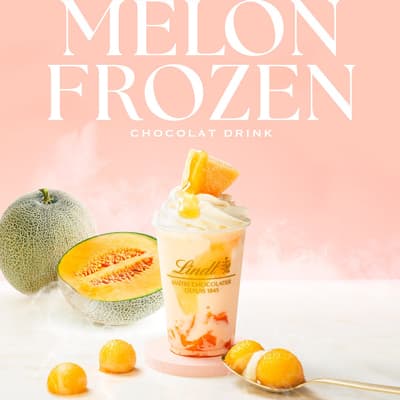 Lindt Meluncurkan "Melon Frozen Chocolat Drink" Edisi Terbatas di Kafe Seluruh Negeri Mulai 1 Juni