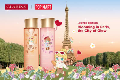 Clarins x POP MART Collaboration — Limited Edition Skincare Launches at Hankyu Umeda Main Store