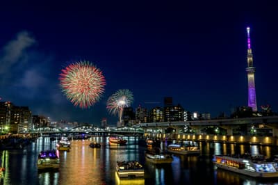 Tokyo Waterways Opens Last-Minute Sumida River Fireworks Festival Cruise, From ¥27,500