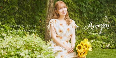 Areeam Pop-Up Store Opens July 21 at Lumine Est Shinjuku With New Disney Collection
