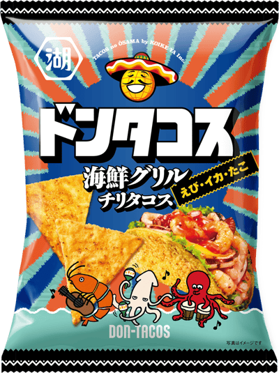 Merek Dontacos dari Koikeya Merilis Varian Baru Rasa Taco Cabai Bakar Seafood
