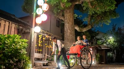 川越王子大饭店今夏推出仅限住客的夜间人力车巡游计划