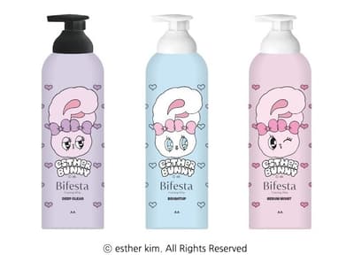비페스타 거품 세안제, 에스더버니 한정판 디자인 출시