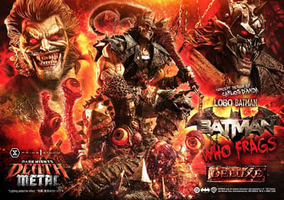 Lobo Batman: Batman Who Frags from DC Comics' Dark Nights: Death Metal Gets a 1/3 Scale Museum Masterline Statue by Prime 1 Studio