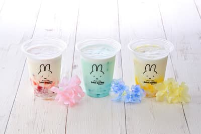 Flower Miffy Juice Garden presenta la nueva serie de bebidas de yogur Shari-Toro que combina frutas y yogur