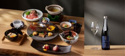 Kappou BUTAI en Takanawa ofrece el curso de maridaje limitado "MIWA-三輪-" con el "Dio Abita", ganador de SAKE COMPETITION 2026