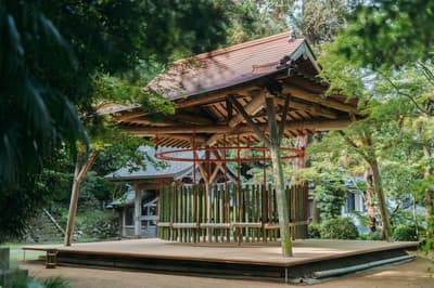 Tomimatsu Shrine in Nagasaki Unveils "Circulating Bamboo Wind Chimes" With Schemata Architects
