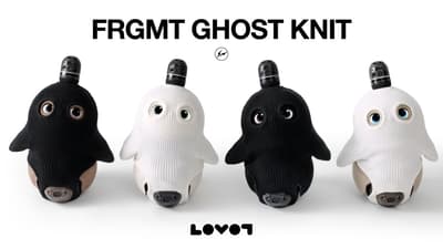 LOVOT se convierte en un fantasma con la nueva ropa de punto FRGMT, a la venta el 9 de octubre