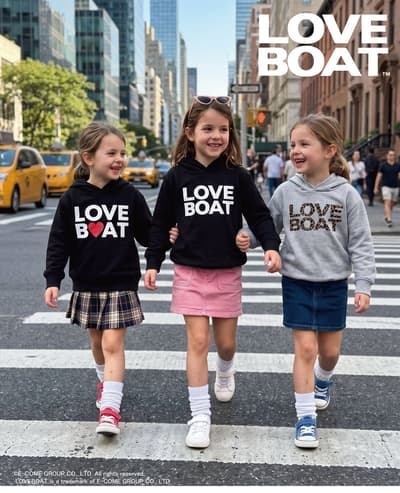 LOVEBOAT Hadirkan Hoodie Anak dalam Tiga Desain, Tersedia Akhir Oktober