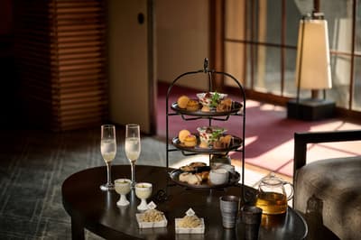 Takamiya Teien Saryo in Fukuoka's Minami Ward Offers an Autumn Afternoon Tea Featuring Chestnut, Pumpkin, and Caramel