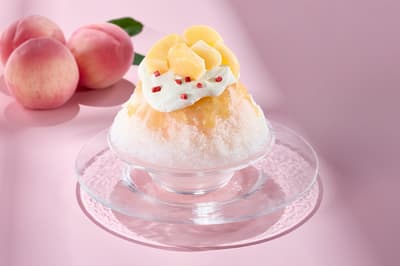 FRANCAIS 表參道店推出期間限定水蜜桃剉冰「桃香」