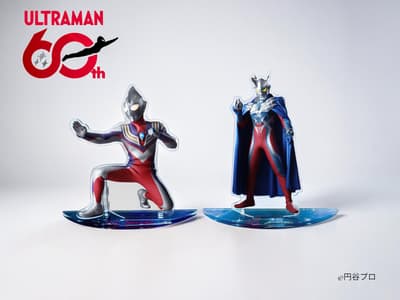 Ultraman Series 60th Anniversary Color Timer Jewelry Stands Debut in Zero and Tiga Designs This August