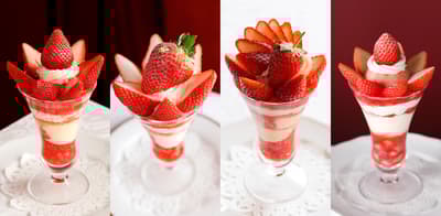 資生堂 Parlour 銀座本店 Salon de Café 推出二月限定草莓百匯