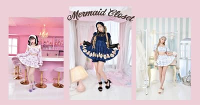 Lolita泳装品牌Mermaid Closet在原宿Laforet开设期间限定快闪店