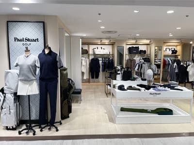 Paul Stuart GOLF, 9월 1일 마쓰야 긴자점에 첫 단독 상설 매장 오픈