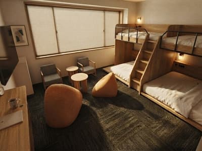 규카무라 노리쿠라 고원, 가족 및 다세대 여행객을 위한 리뉴얼 객실 '컴포트 벙크' 3실 12월 7일 오픈
