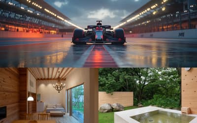 Yunoyama Sosuikyo y AQUAIGNIS Kataoka Onsen ofrecen planes de estancia para el Gran Premio de Japón de F1 2027
