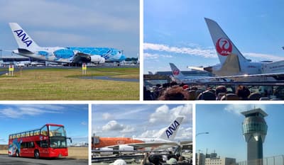 Tur Spesial SkyBus di Area Terlarang Bandara Narita