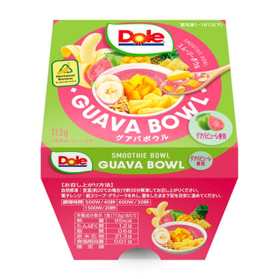 Dole 為其果昔碗系列增添熱帶新風味——限量版芭樂碗