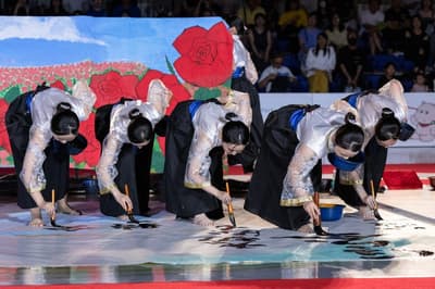 首届全日本大学书道表演锦标赛将在四国中央市举行