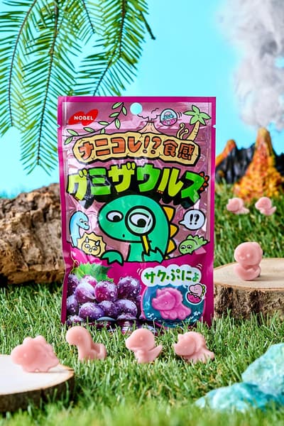 Permen Gummy Grape 'Gummysaurus' Baru dari Nobel Confectionery Menghidupkan Kembali Dinosaurus pada 24 Agustus