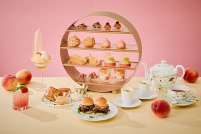 THE OSAKA STATION HOTEL's White Peach Afternoon Tea Returns for August 2026
