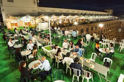 Miyako Hotel Kyoto Hachijo's Rooftop Sky Beer Garden Opens June 5 with Summer Festival Theme