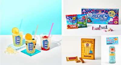 Morinaga's Funny Candy Store at Tokyo Station Launches Summer-Limited Ice Box Fruit Mix Soda from July 6