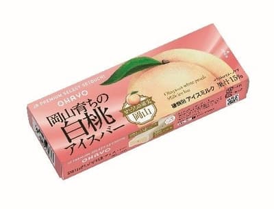 JR PREMIUM SELECT SETOUCHI의 오카야마 백도 아이스바, 2026년 재출시