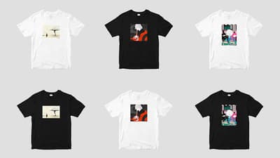 pTa.shop Adds 3 New Chiba Kotaro Art T-Shirts Featuring pinoko, LITH, and Ramen Gacho