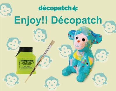 La tienda principal Hankyu Umeda organiza una experiencia de manualidades en papel francés "Décopatch" para padres e hijos este verano
